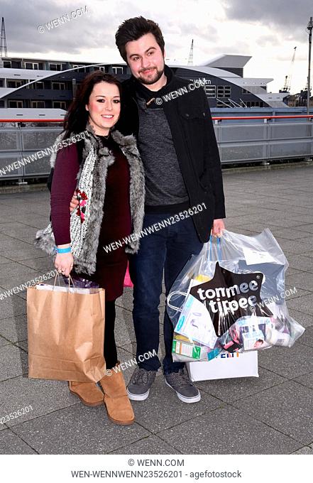 Celebrities attend The Baby Show at ExCeL London Featuring: Dani Harmer, Simon Brough Where: London, United Kingdom When: 19 Feb 2016 Credit: WENN.com