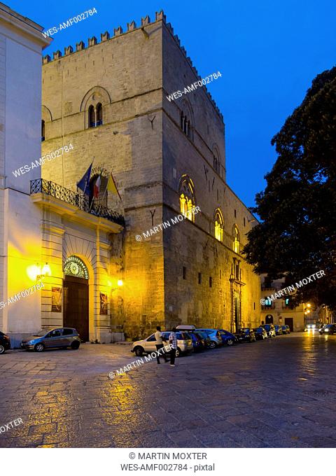 Italy, Sicily, Palermo, Palazzo Chiaramonte