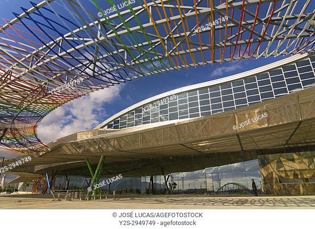 Trade Fairs and Congress Center, Malaga, Region of Andalusia, Spain, Europe