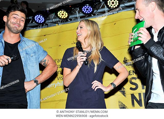 Celebrities attend the Student Lock event at intu Merry Hill Shopping Centre Featuring: Stephanie Pratt, Jake Quickenden Where: Dudley, West Midlands