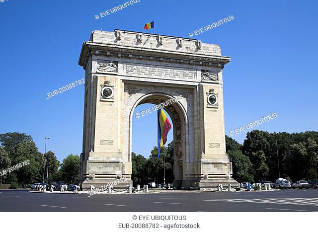 Triumphal Arch, Arcul De Triumf, Piata Arcul De Triumf, Sos Kiseleff