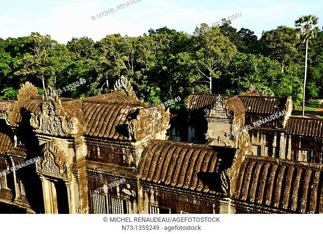 Cambodia, Siem Reap, the temples of Angkor, classified UNESCO World Heritage, Angkor Wat