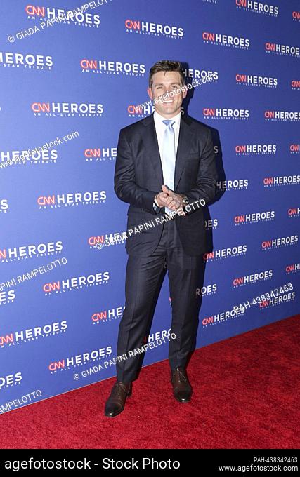 New York, USA, December 10, 2023 - Phil Mattingly Attended the 17th Annual CNN Heroes 2023 Today at the Museum of Natural History in New York City
