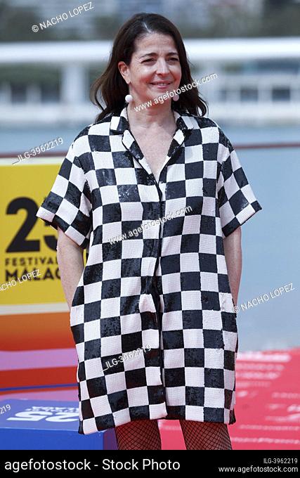 Nora Navas attends to Sinjar photocall during the 25th Malaga Film Festival 2022 March, 22, 2022 in Malaga, Spain