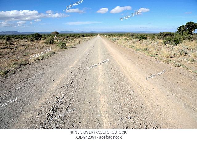 Dirt Road Karoo Desert South Africa