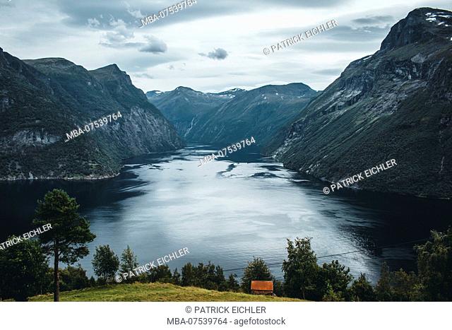 Norway, Romsdal, Geirangerfjord