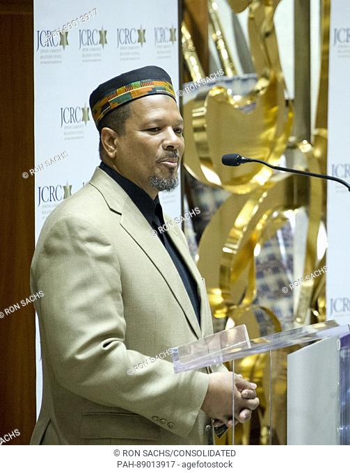 Imam Talib Shareef, InterFaith Conference President, condemns anti-Semitism and calls for action at the Jewish Community Relationship Council of Greater...