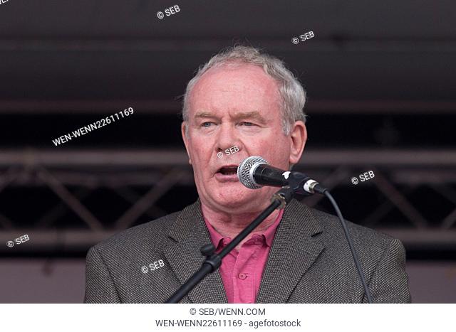 The People's Assembly Anti-Austerity March in Central London Featuring: Martin McGuinness Where: London, United Kingdom When: 20 Jun 2015 Credit: Seb/WENN