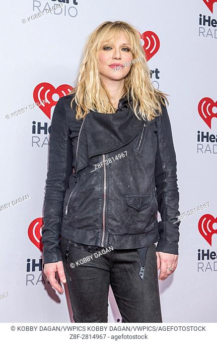 Recording artist/actress Courtney Love attends the 2015 iHeartRadio Music Festival at MGM Grand Garden Arena in Las Vegas