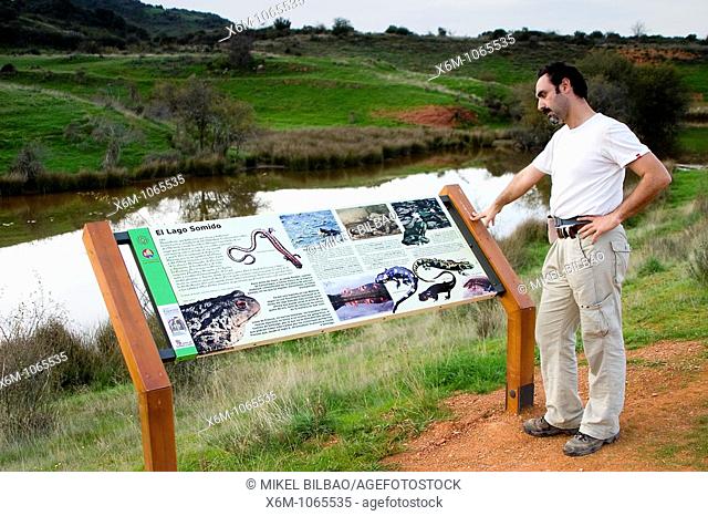 Lago Somido  Parque Arqueologico de Las Medulas restos de una antigua explotacion minera de oro de la epoca romana  Es Patrimonio de la Humanidad  Comarca de El...