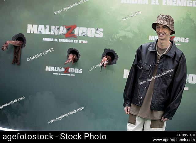Manel Llunell attends to 'Malnazidos' photocall on March 9, 2022 in Madrid, Spain