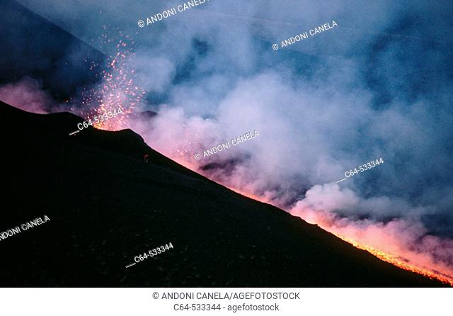 Etna volcano. Sicily. Italy