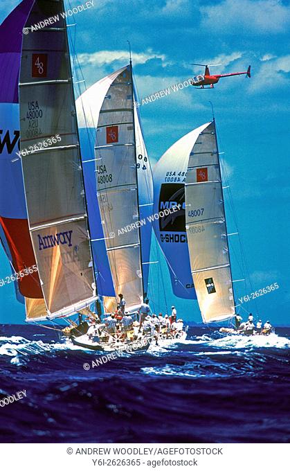 Yacht racing Kenwood Cup Honolulu Hawaii USA