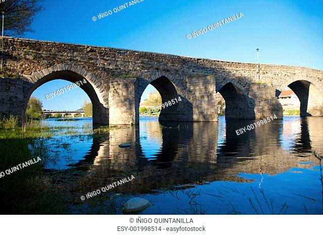 ancient roman bridge at barco village