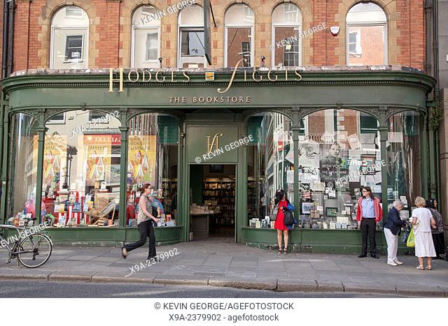 Hodges and Figgis Bookshop, Dawson Street, Dublin, Ireland
