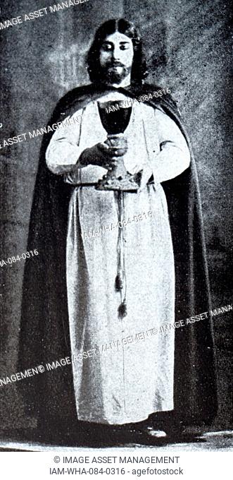 Portrait of Francesc Viñas (1863-1933) a Catalan operatic tenor. Dated 19th Century