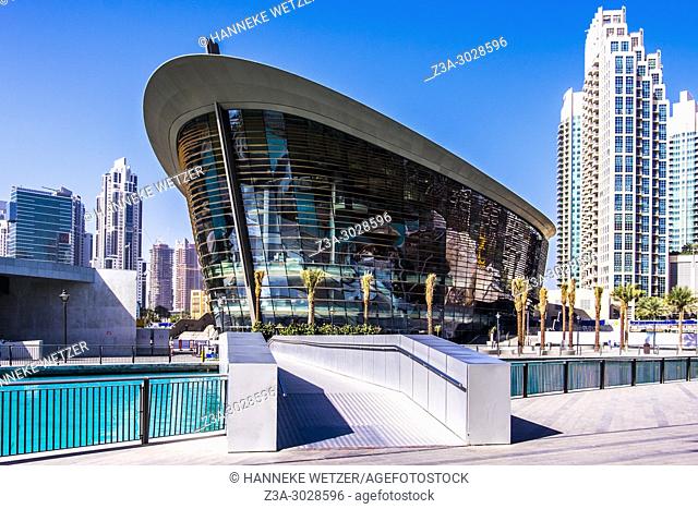 Exterior of the Dubai Opera in Dubai