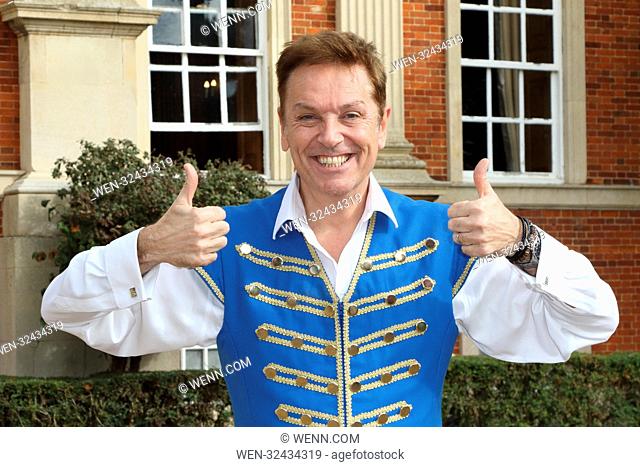 Brian Conley?, ? currently seen on BBC's Strictly Come Dancing, takes a break from training to attend - with co star Gok Wan - the Milton Keynes Theatre...