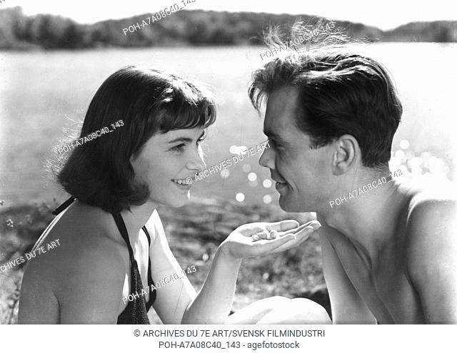 Sommarlek  Summer Interlude Year: 1951 - Sweden Maj-Britt Nilsson, Birger Malmsten  Director: Ingmar Bergman Photo: Louis Huch