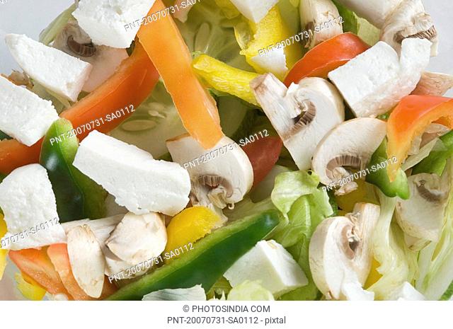 Close-up of vegetable salad