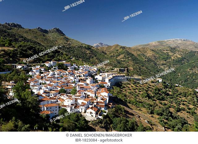 Gaucin, white village in Marbella, Andalucia, Spain, Europe