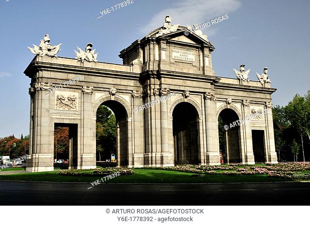 Alcala Gate  Madrid, Spain
