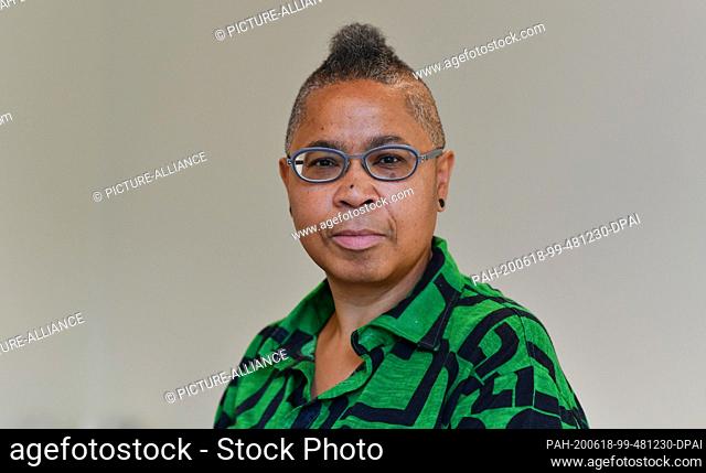 18 June 2020, Berlin: Peggy Piesche, literary and cultural scholar, consultant for diversity, intersectionality and decolonialism at the Federal Agency for...