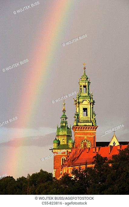 Wawel Hill and Castle, Wawel Cathedral, Cracow, Krakow, Poland