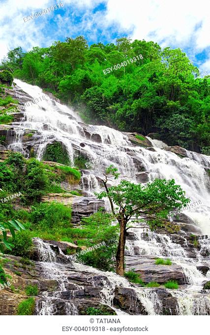 Mae Ya waterfall, Doi Inthanon national park, Chiang Mai, Thailand