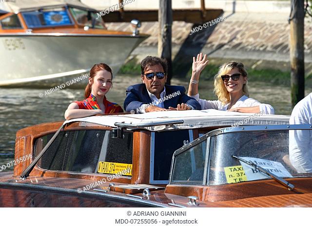 Micaela Ramazzotti, Adriano Giannini, Roisin O’Donovan at the 76 Venice International Film Festival 2019. Venice (Italy), August 30th, 2019