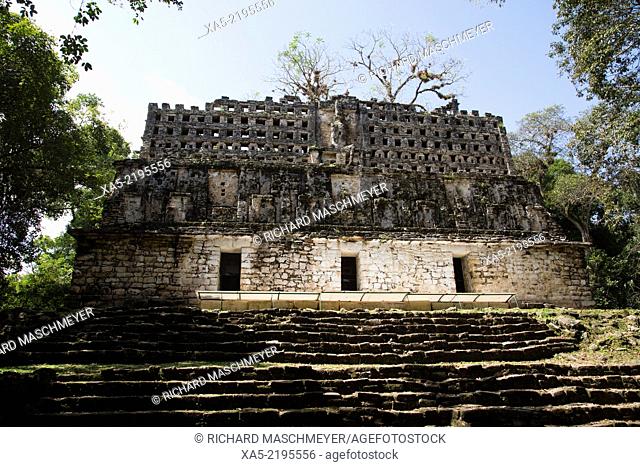 Structure 33, Yaxchilan, Mayan Archaeological Site, Chiapas, Mexico