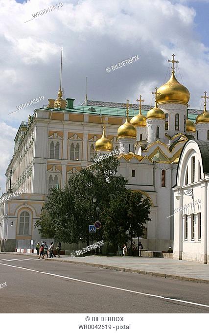 Russia, Moscow, Kremlin, Annunciation cathedral
