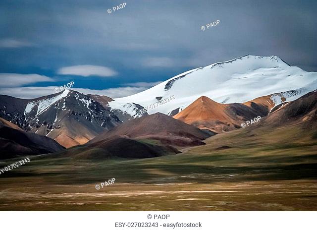 Stunning mountain landscape of Western Tibet