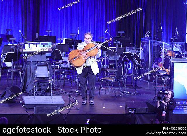 United Nations, New York, USA, October 23, 2023 - Michael Fitzpatrick, Cello, During the United Nations Day Concert and Festivities