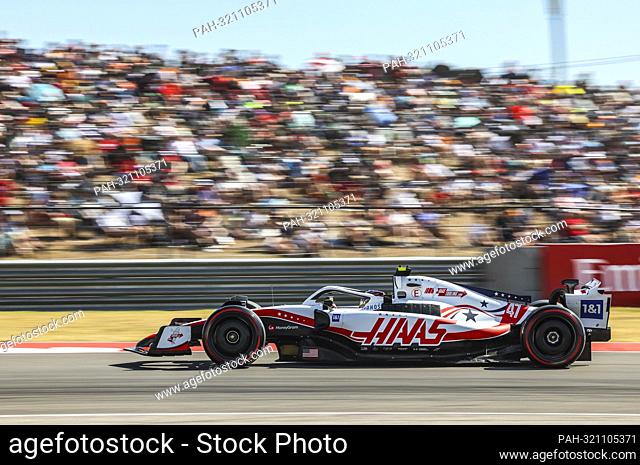 #47 Mick Schumacher (DEU, Haas F1 Team), F1 Grand Prix of USA at Circuit of The Americas on October 22, 2022 in Austin, United States of America