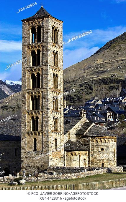 Romanesque church of Sant Climent - Taüll - Vall de Boi - Pyrenees - Lleida Province - Catalonia - Cataluña - Spain