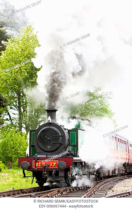 steam train, Strathspey Railway, Highlands, Scotland