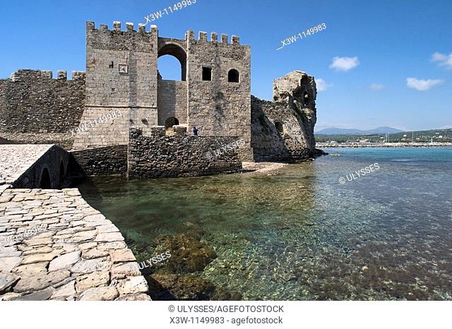 Europe, Greece, Peloponnese, Methoni, Venetian Fortress
