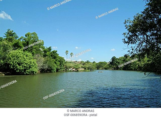 porto alegre rs calm empty river lake pond water