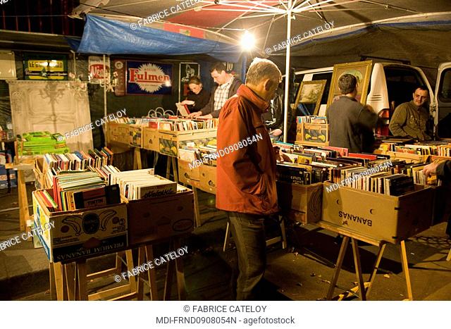 Braderie of Lille or antique fair which takes place every year in September downtown