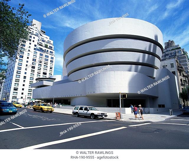 The Guggenheim Museum, Manhattan, New York City, United States of America, North America