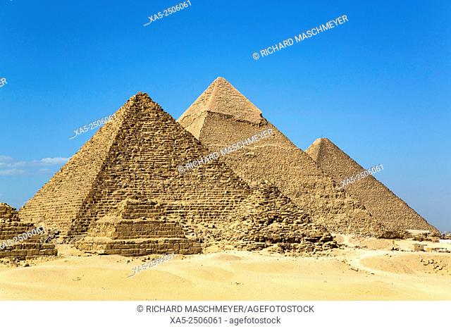 The Giza Pyramids, Giza, Egypt