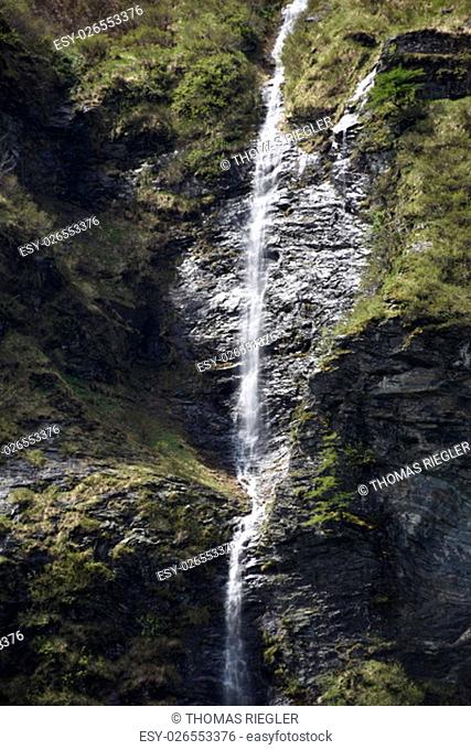 waterfall, waterfalls, hintersee, felber, hohe tauern national park, valley, lake, mittersill