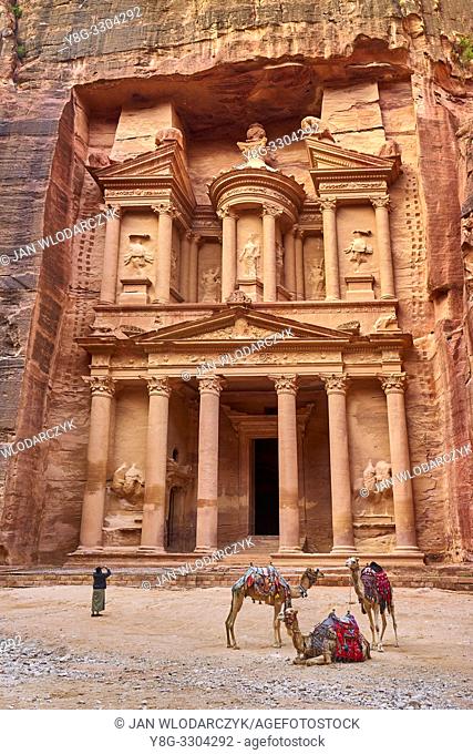 The Treasury (Al-Khazneh), Petra, Jordan, UNESCO
