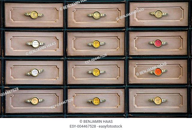 retro drawers