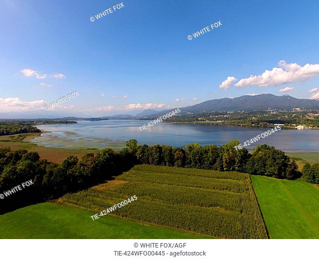 Italy, Lombardy, Lake Varese, Pre-Alps
