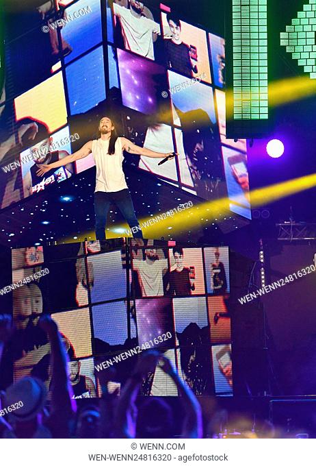 Isle of MTV concert 2016 in Malta Featuring: Steve Aoki Where: Floriana, Malta When: 28 Jun 2016 Credit: WENN.com