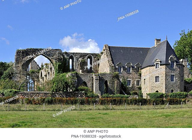 Abbaye de Beauport, Paimpol, CÃ–tes-dÄ±Armor, Bretagne, Brittany, France, Europe
