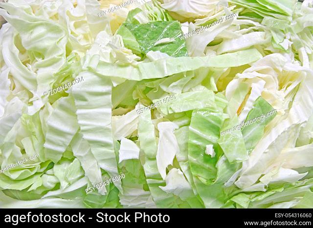 Green cabbage using as Background