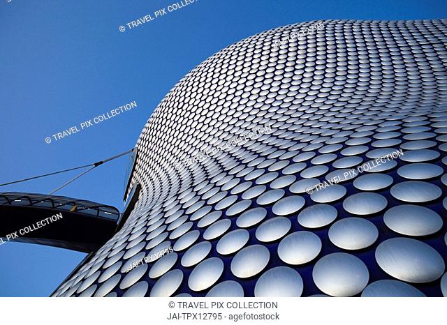 England, Birmingham, Selfridges Department Store at the Bullring Shopping Mall, designed by Future Systems